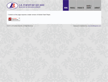 Tablet Screenshot of lbfurniture.com